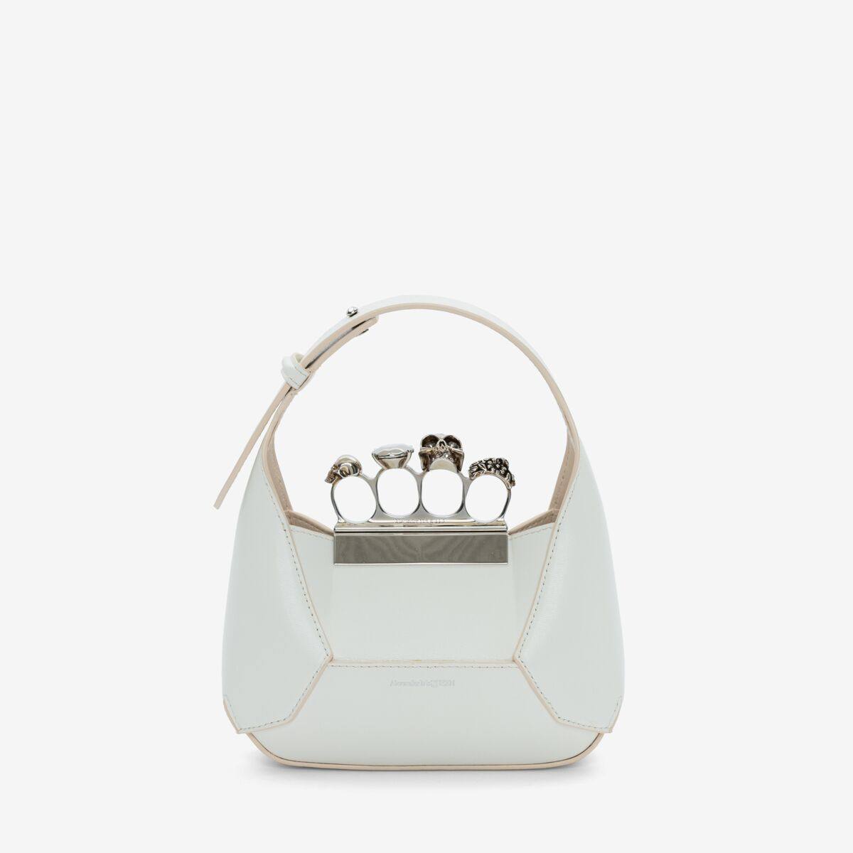 ALEXANDER MCQUEEN - The Jewelled Hobo Mini Bag - Item 731136DYTAB9210
